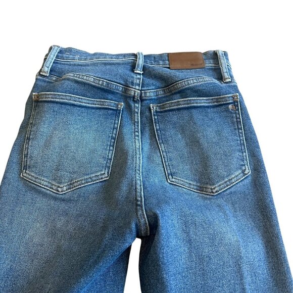 Madewell The Perfect Vintage Jeans Denim Pants Medium Wash Casual Comfy Size 27 - Picture 6 of 12